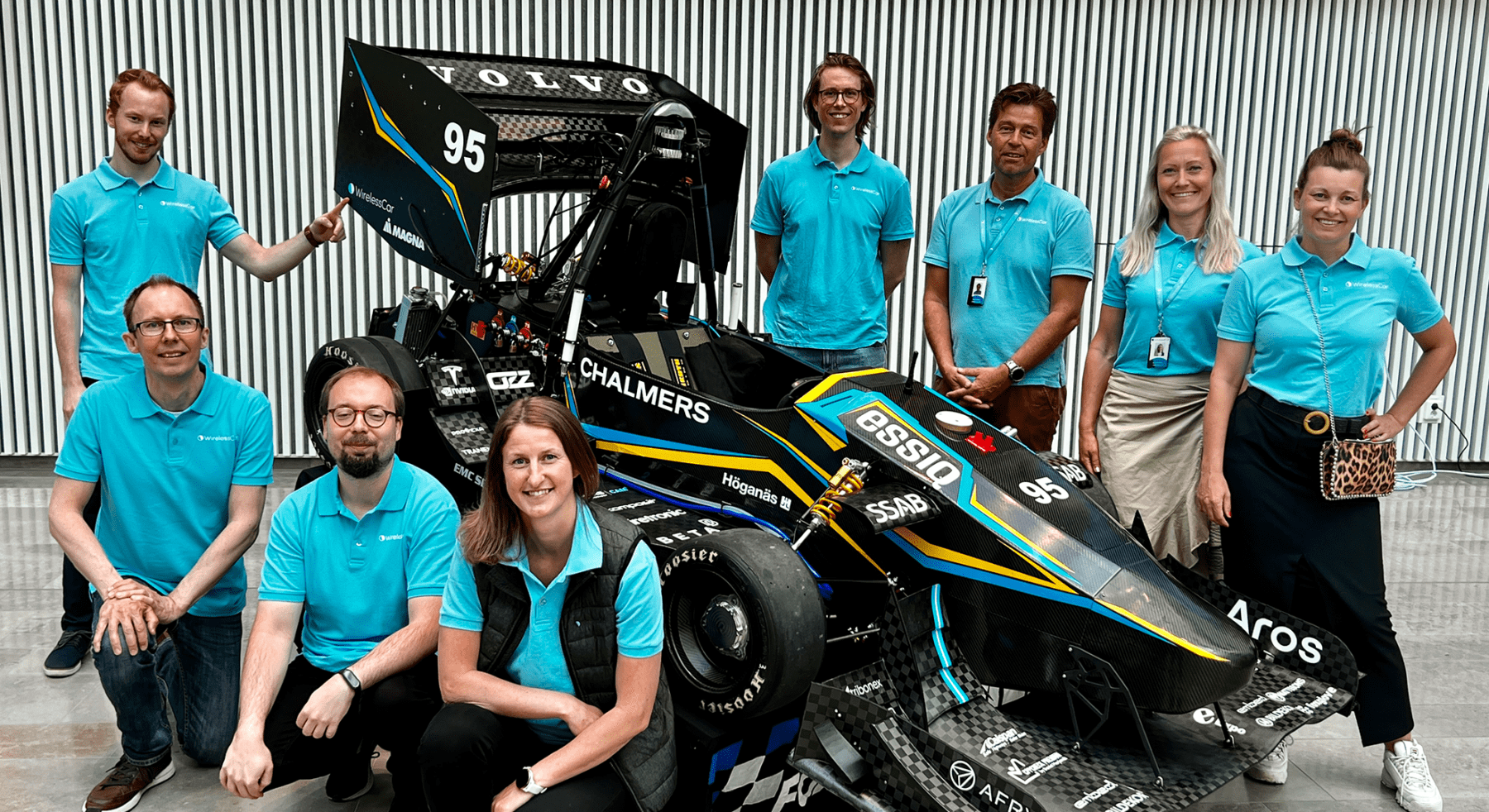 WirelessCar team at the Chalmers Formula Student 2024